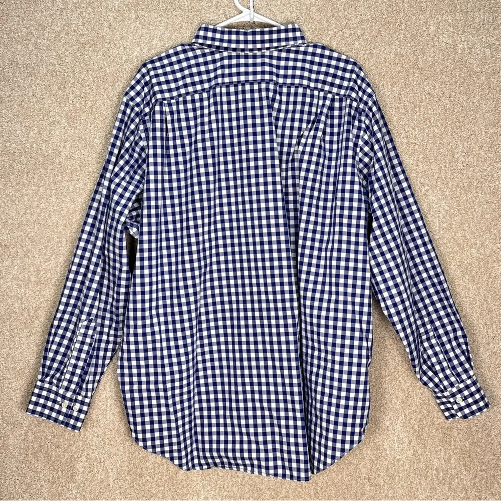 Imperfect Polo Ralph Lauren cotton long sleeve button down non iron shirt 2XB/2G